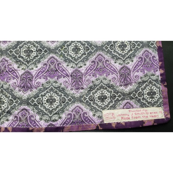 Scrappy Quilt Twin Size 41 x 61 Handmade by me - Picture 4 of 6